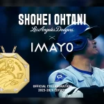 SHOHEI OHTANI OFFICIAL K24/K18 COIN DIAMOND PENDANTS