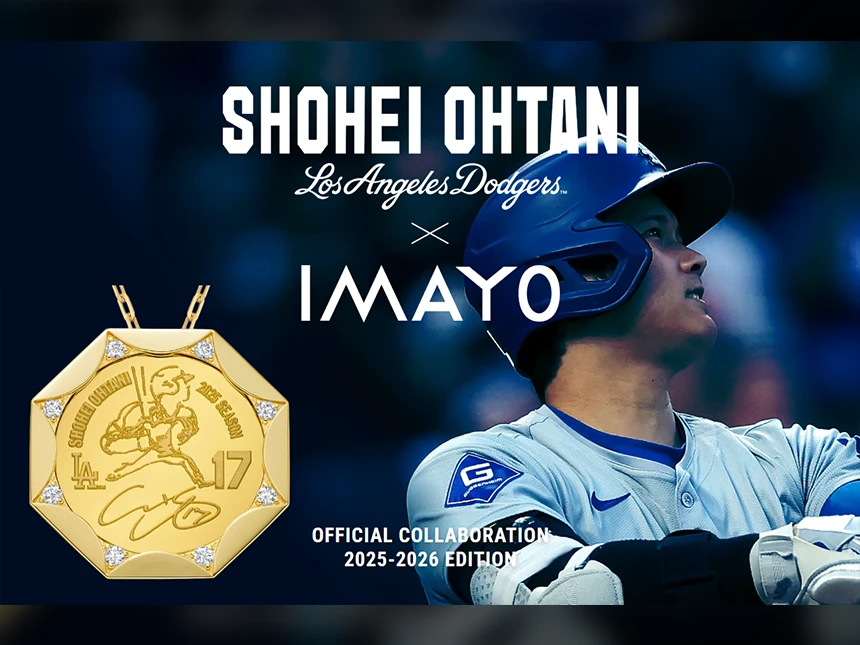 SHOHEI OHTANI OFFICIAL K24/K18 COIN DIAMOND PENDANTS