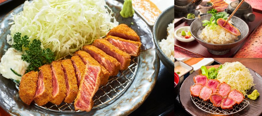 牛かつ もと村のメニュー
