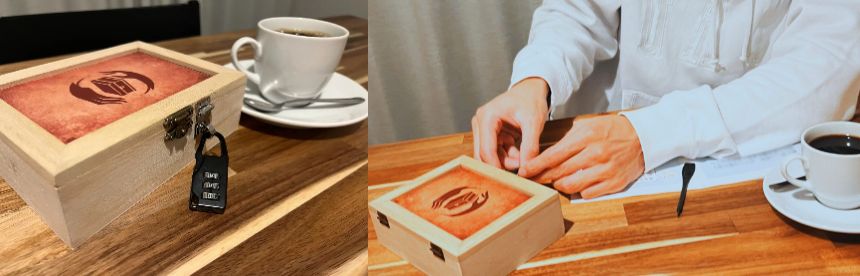 謎を解かないと帰れない「はてな珈琲店」