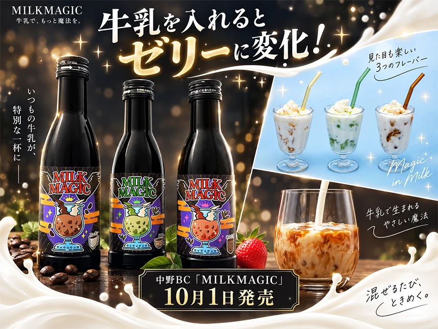 新感覚リキュール「MILKMAGIC」