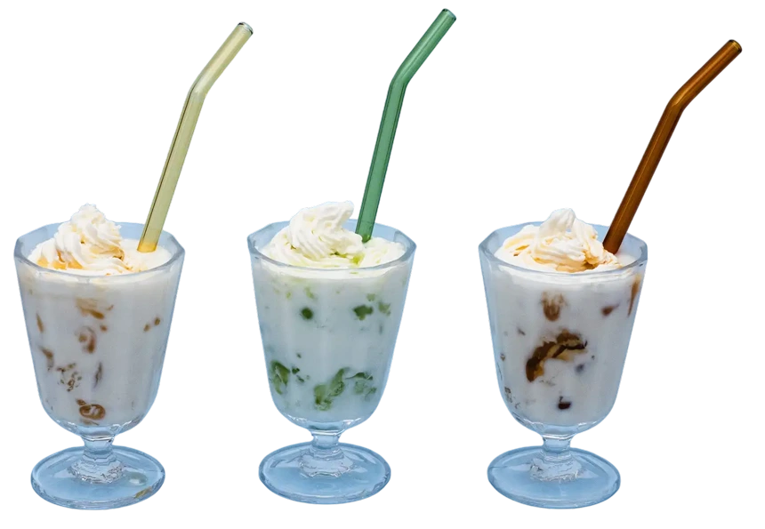 「ほうじ茶・抹茶・コーヒー」の3フレーバー