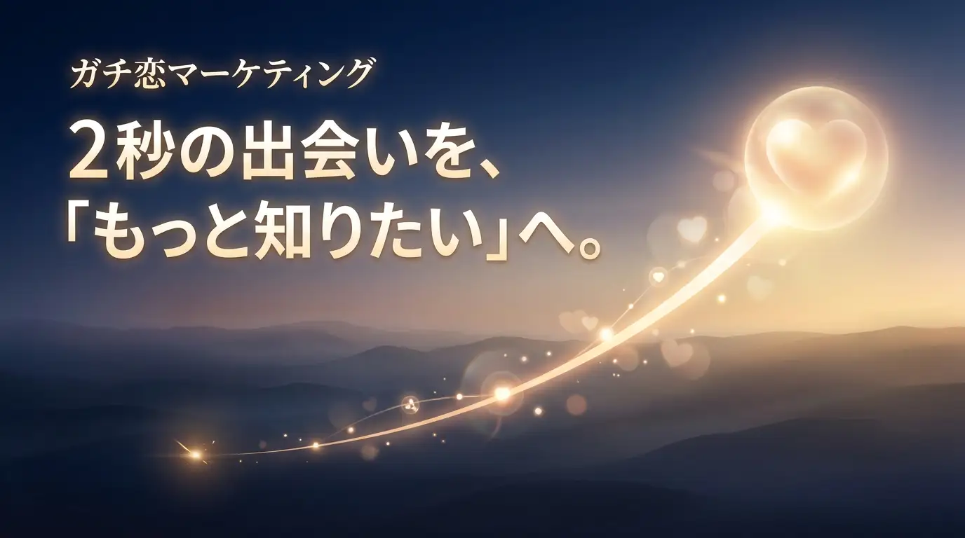 「知る」から「もっと知りたい」、そして「選ばれる」へ。COTOLXが考える「ガチ恋マーケティング」。