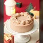 卵・乳・小麦を使わない 本格仕立て 米粉の濃厚チョコケーキ