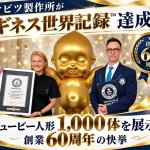 「Largest display of Kewpie dolls（キューピー人形の最多展示数）」としてギネス世界記録™に認定