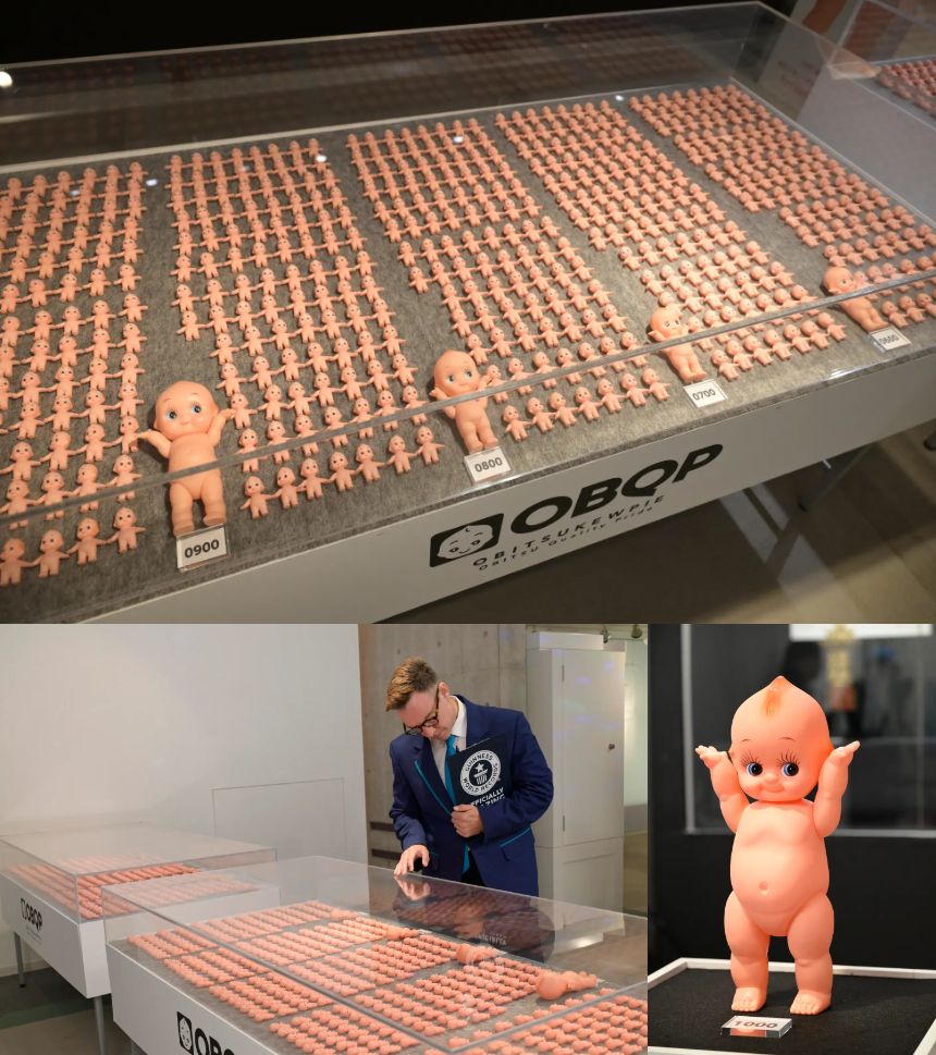 横浜人形の家には、1,000体ものオビツキューピーが集結