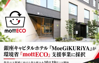 食品ロス削減「mottECO（モッテコ）」